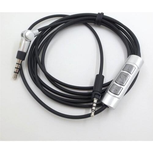 Audio Cable for Sennheiser MOMENTUM Headphones Replacement Upgraded Cable Cords with Microphone Volume Control 1.45m