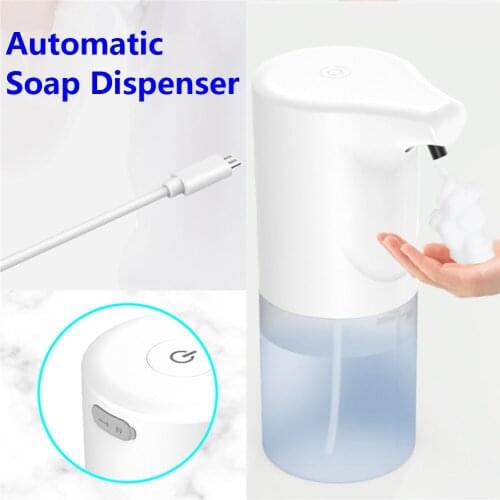 USB Charging Automatic Soap Dispenser Smart Sensor Liquid Soap Dispensers Auto Foam Dispenser Touchless Hand Sanitizer Dispenser