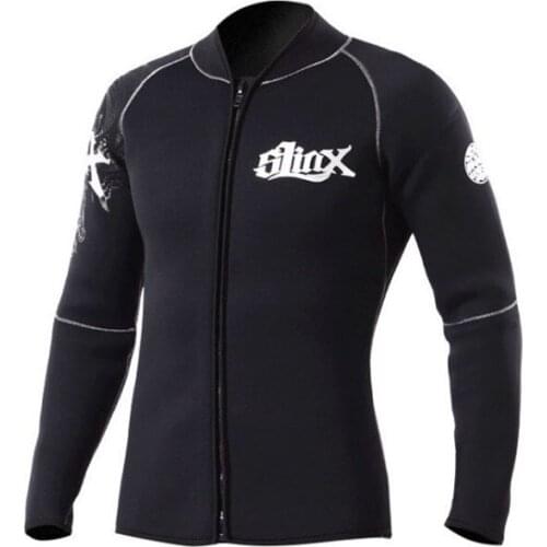 2021 Split 3MM Long-sleeve Large Jacket Wetsuit Suede Inside Swimwear Warm Surfing Diving Suit Swimsuit For Women