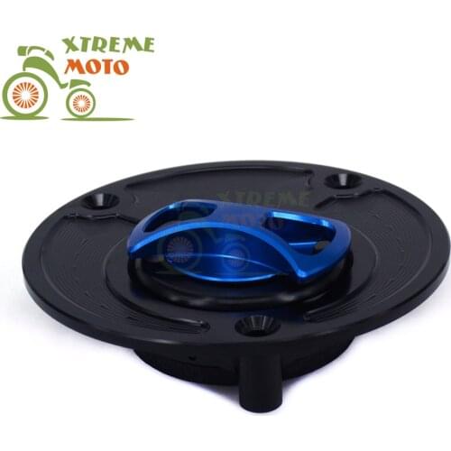 CNC Gas Fuel Tank Cap Keyless Cover For YAMAHA FZ1 FZ6 FZR750 FZR1000 YZF R1 R6 YSR50 YZF600 YZF1000