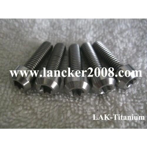M6x20 Gr5 Titanium trox socket cap screw/bolts for Motor parts