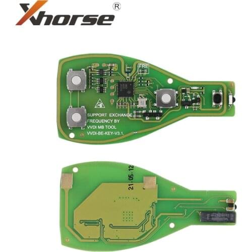 Xhorse VVDI BE Key Pro For Benz XNBZ01EN Remote Key Chip Improved Version V3.1