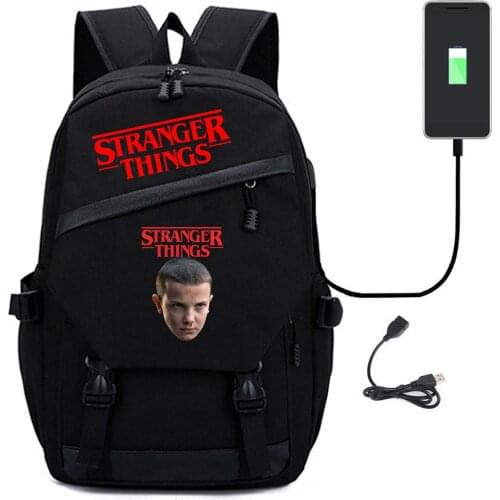 Stranger Things Fashion Travel Camping School Business Soft Multifunctional Unisex Backpack Fast Delivery Adult Men Kids Women