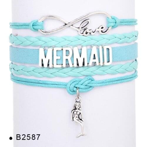 High Quality Honeymoon Beach Summer Vacation Wedding Engagement Ocean Fish Seahorse Mermaid Dolphins Charm Bracelets for Women