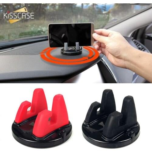 360 Rotatable Car Phone Holder Mini Bracket For Phone Stable Dashboard Mount Phone Holder For iPhone Table Desktop Stand Support
