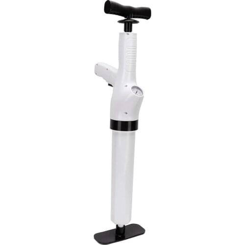 9 In 1 White Air Pressure Plunger Kit Toilet Dredge Used For Clogged Toilets And Bathroom Bathtubs Kitchen Drains