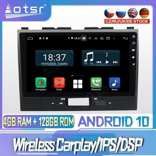 Android 10 PX6 128G For Suzuki Wagon R 2016 2017 2018 DVD GPS Navigation Auto Radio Stereo Video Multimedia Player HeadUnit 2din