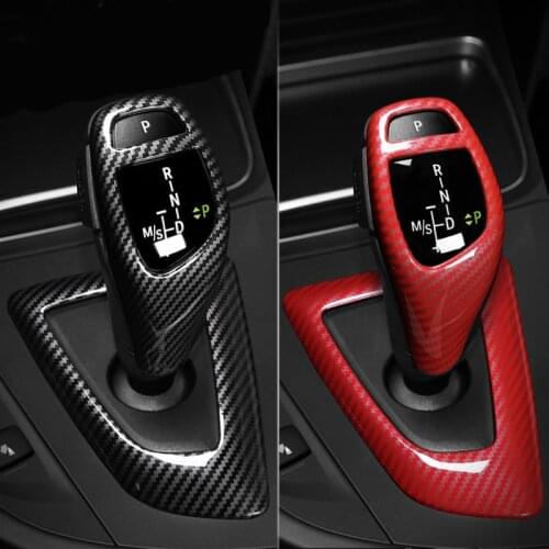 Auto Accessories ABS Gear Shift Cover Car Decals And Stickers For BMW F30 F10 F15 F07 F20 F21 F34 F35 3gt 5gt Car Styling