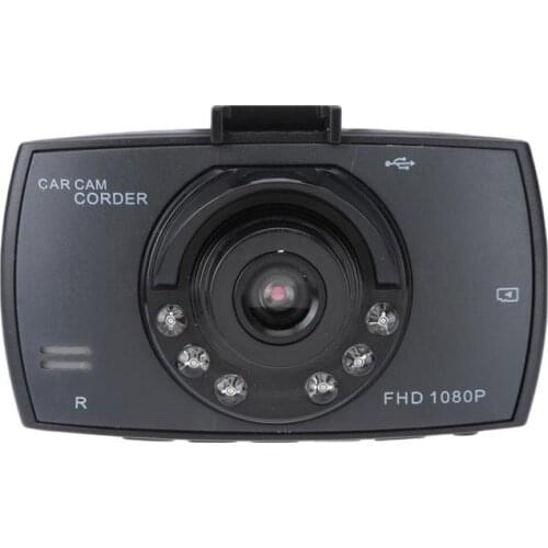 Car Dash Camera 2.4 Inch 1080P HD Smart Night Vision Monitor Car DVR LCD Screen 120° LCD Lens Reversing Aid DVR Car Electronics