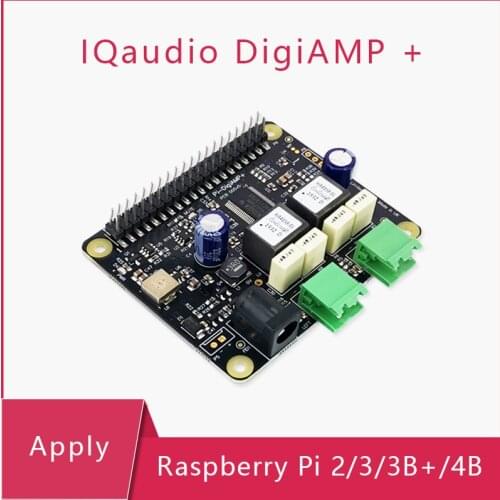 IQaudio DAC+/DAC Pro/DigiAMP+/Codec Zero For Raspberry Pi Audio Supports With All Raspberry Pi Molde