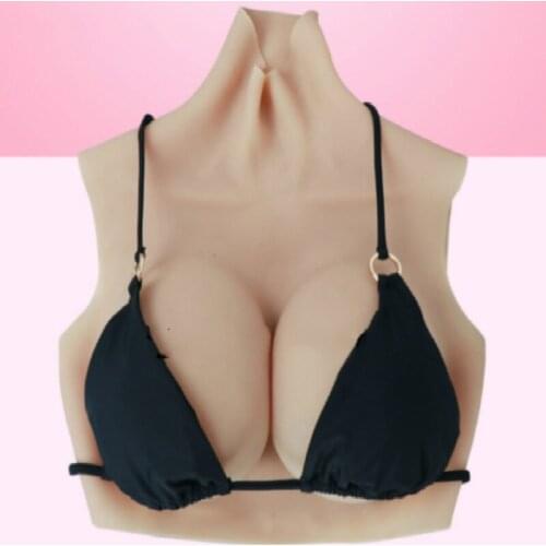 B/C/D/E/F/G/H Cup Silicone Fake Breast Form Top Quality Realistic Boobs Crossdresser Transgender Queen Transvestite Mastectomy