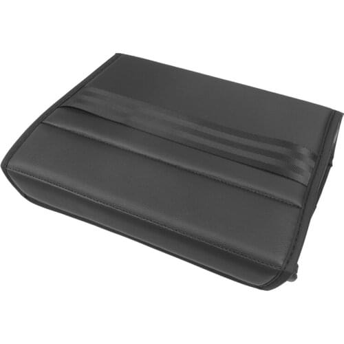 For Tesla Model Y Storage Box Under the Seat Leather Car Interior Accessories Black