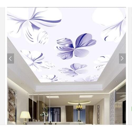 Customized 3d photo wallpaper 3d ceiling wallpaper murals Dream flower ceiling frescoes 3d room wallpaper