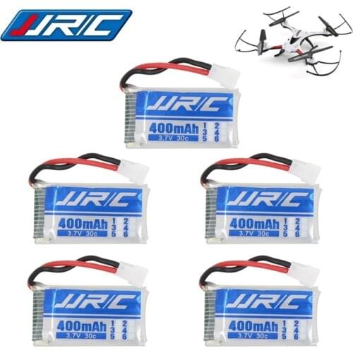 JJRC Original 3.7V 400mah 30C Rechargeable Battery for JJRC H31 RC Spare Parts 3.7V Lipo battery charger For JJRC H31 5PCS