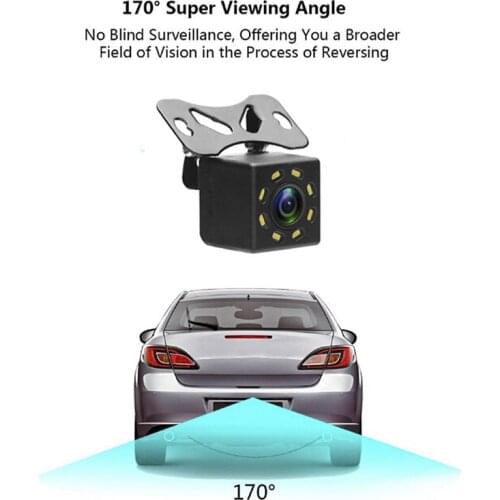 8 LED Car Rear View Camera Auto Parking Reverse Backup Camera Night Vision
