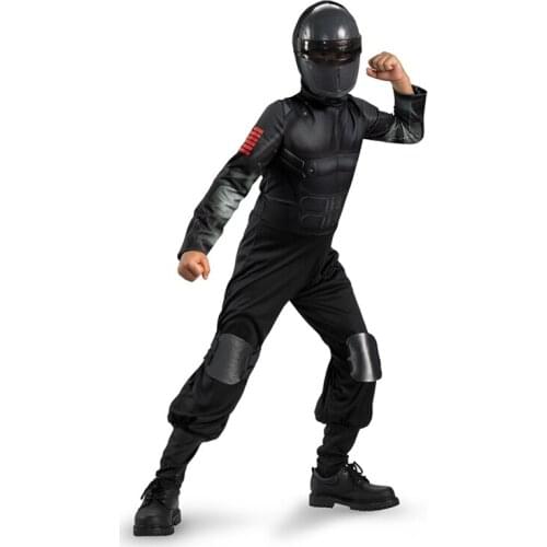 New Modern Ninja Costume Disguise Superhero Cosplay Uniform Halloween Costume for Kids