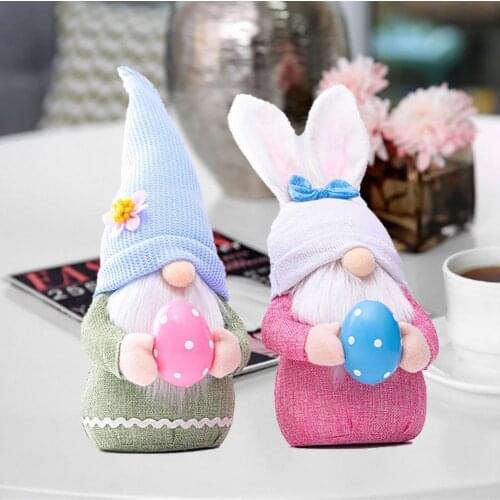 60%HOTCute Faceless Hug Egg Plush Gnome Dwarf Doll Household Ornament for Easter