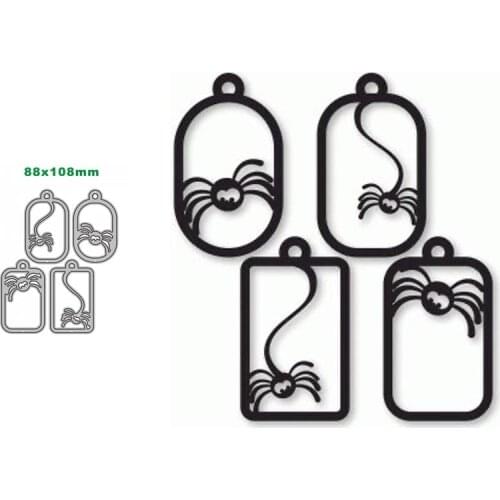 Metal Cutting Dies Label for DIY Scrapbooking Album Paper Cards Decorative Crafts Embossing Die Cuts
