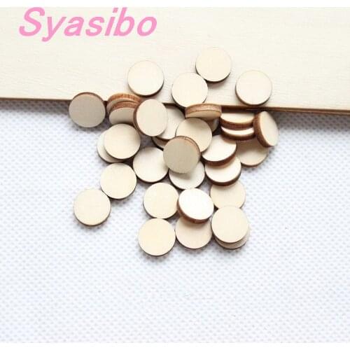 8mm/10mm/12mm /16mm High Quality Blank Wood Circle Earring (no stud )Accessories Unfinished Rustic Disc -CT1297