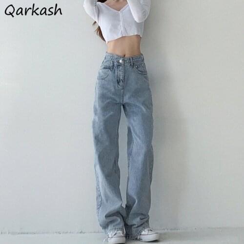 Qarkash Women's Straight Jeans