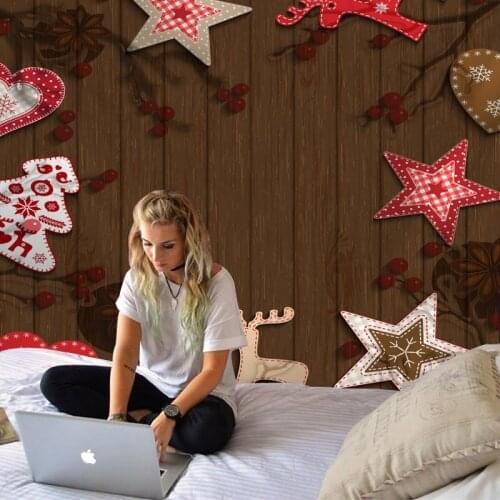 Christmas Present 3D Printing Tapestry Wall Hanging Bed Spread Beach Towel Table Cloth Yoga Mat Christmas Decoration Llarge Size
