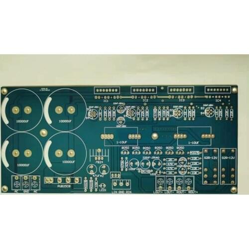 TDA7293/TDA7294 BTL 2.1 Channel 100w+100W+200W Pure Post Stage Audio Power Amplifier Circuit PCB Empty Board 4-8Ohm