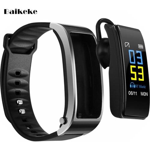 Smart Watch, Braclete, Bluetooth Earphone, Music, Calorie Consumption, Alarm