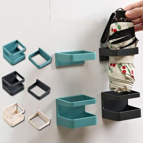 Universal umbrella holder household adhesive wall mounted umbrella holder office umbrella storage rack
