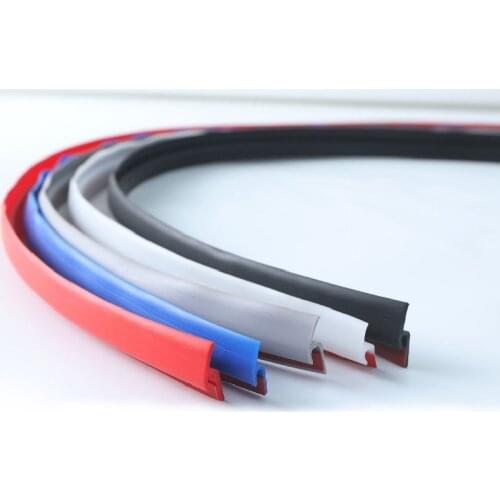 3M Car Door H Type Sealing Strip Sticker Dustproof Waterproof Insulation Auto Window Gap Engine Trunk Protection Auto Accessory