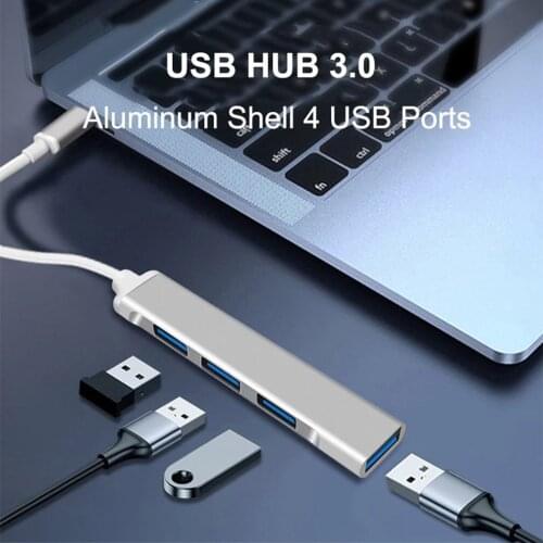 USB 3.0 Hub USB Hub 3.0 Multi USB Splitter 3 Hab Use Power Adapter 4 Port Multiple Expander 2.0 USB3 Hub For PC Computer