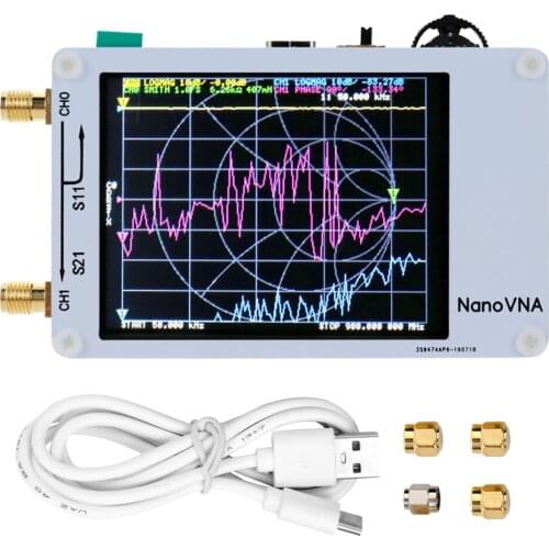 Nanovna vector network analyzer antenna analyzer HF MF VHF UHF talent