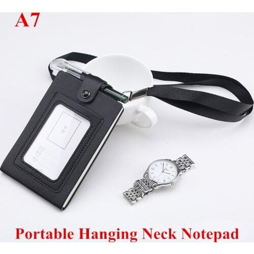 Journal Pocket A7 Buckle Notebook Stationery Portable Line Notepad Kawaii Mini Handbook Back To School Office Supplies For Gift