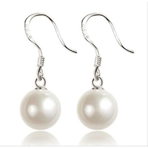 1 Pairs Yayi Jewelry Fashion Bohemia For Women Silver Colore Dance Party Special Girl Gifts Imitation Pearl Tassel Earrings