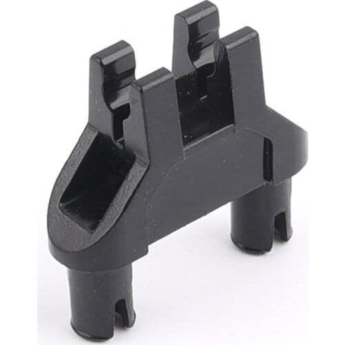 10PCS 47994 Pin Double Triangle 1x3 with 2 Clips Building Block Bricks Accessories Parts MOC Education connector High-Tech Toy