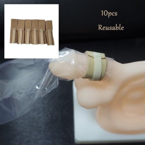 10pcs/Set Urine Bag Bandage Nylon Band Belt for Disposable Urinal