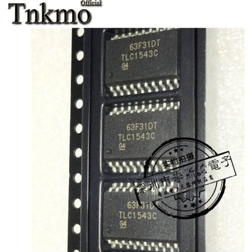 10PCS TLC1543CDW SOP-20 TLC1543CD SOP20 TLC1543C TLC1543 1543 Analog-to-digital converter chip New and original
