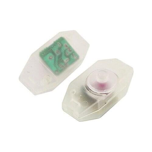 2pcs AC220V 1A Adjustable Desk Table Lamp Dimmable Dimmer Switch Clear