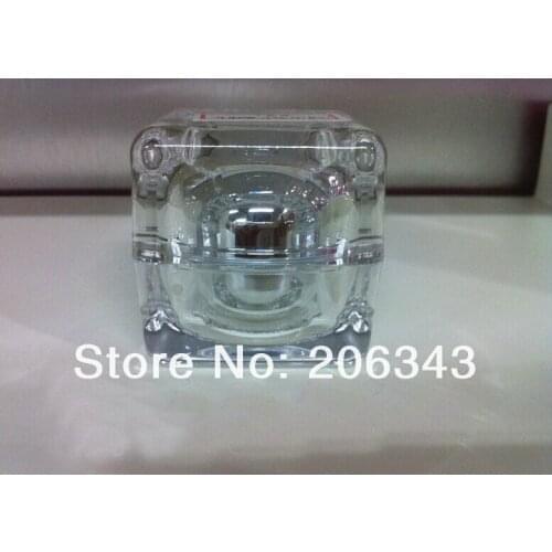 30G silver square shape cream bottle,cosmetic container,,cream jar,Cosmetic Jar,Cosmetic Packaging