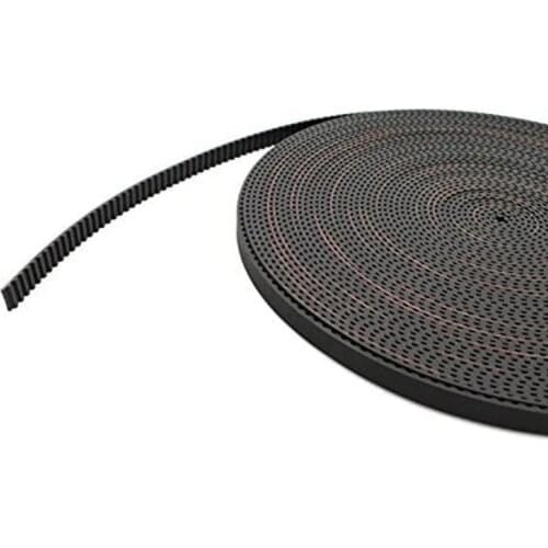 5/10meters lot GT2-6mm Open Synchronous Timing Belt Width 6mm 2GT belt Rubber cut to length For Reprap 3D Printer Parts