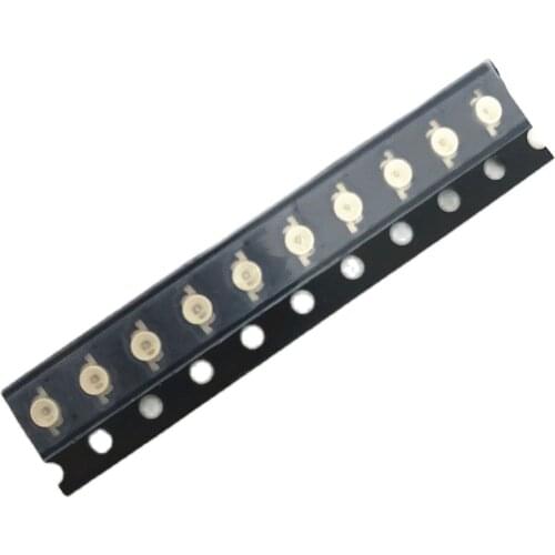 50PCS LT P4SG LTP4SG 528NM TRUE GREEN ROUND SMD-2 3.2V 20mA Flat Lead Light beads lamps