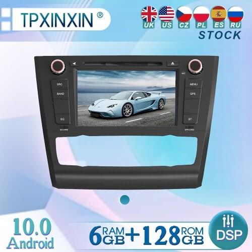 For BMW 1 I20 Auto AC 2004-2011 Android 10 Radio Player Car GPS Navigation Head Unit Car Radio with Screen WIFI DSP CARPLAY