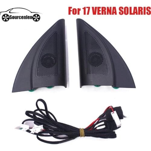 For Hyundai 2017 Solaris Verna Triangle Head Tweeter Speaker Tweeter Loudspeaker Motor Soprano
