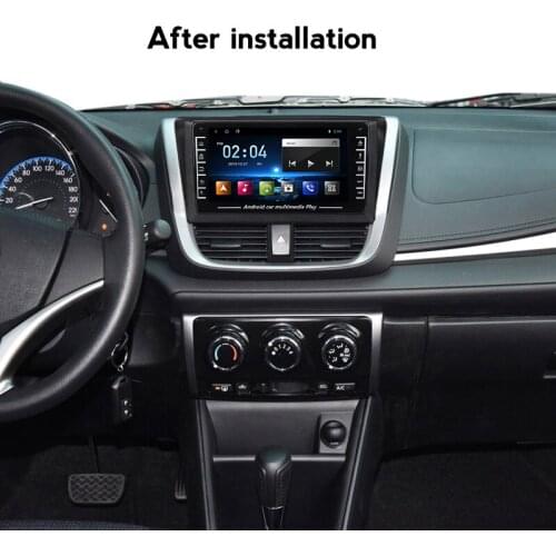 For Toyota Vios Yaris L 2016 2017 2018 2019 Car Radio Multimedia Player Video Navigator Navigation GPS Android No 2din 2 din