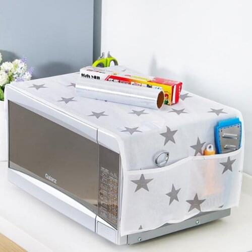 Environmental Protection Material Wear-resistant Kitchen Double Pocket Dust Cover Microwave Oven Cover Good Wear Resistance