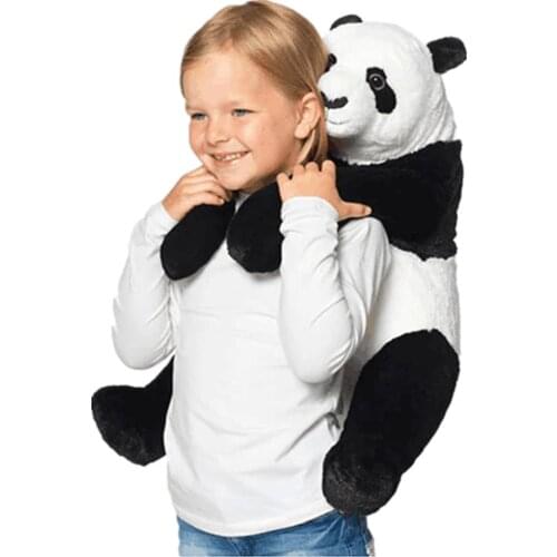 Fancytrader 19'' Kawaii Premium Plush Panda Toy Soft Stuffed Giant Panda Orangutan Doll Kids Gift Home Decoration 47cm