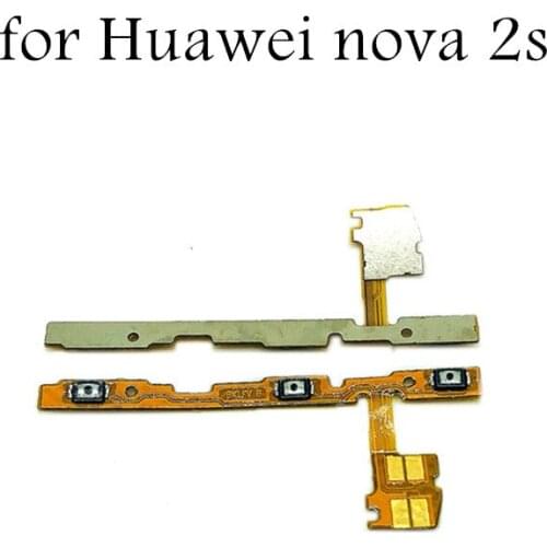 For Huawei nova 2s Power Volume Side Key button Flex Cable for Huawei nova 2s On Off Switch Flex Cable Replacement Repair Parts