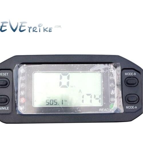 Various style gauge for etrike 3wheel or 4wheel electric vehicles accurate showing all datas to match with controller&batterys