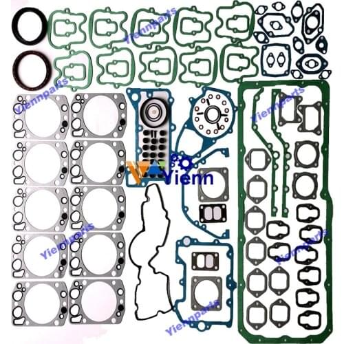 For Doosan P180LE PU180TI Overhual Gasket Set And Head Gasket For Deawoo Generattor P180LE PU180TI Engine Repair Parts