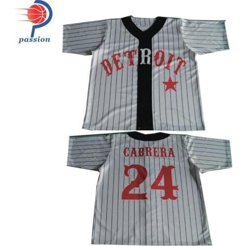 MOQ 5 pcs $25 Each Fully Digital Sublimation Printing Baseball Jerseys Factory Price
