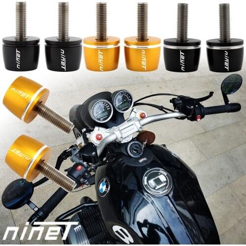 FOR BMW RnineT Motorcycle Handlebar Grips Bar End Plug Caps R ninet nine t Pure Racer Scrambler Urban 2014-2021